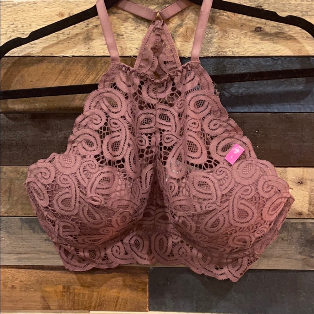 Victoria Secret Mauve lace bra